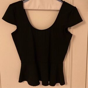 Bebe Peplum Top